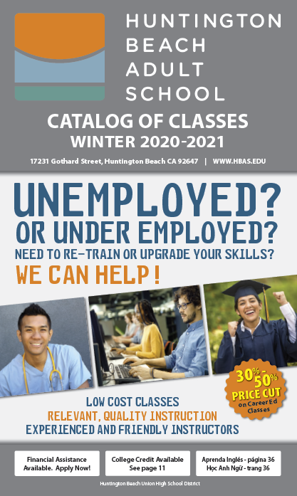 HBAS Catalog – Catalog – Huntington Beach Adult School