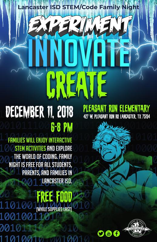 Lancaster ISD to offer District-wide STEM/Code Family Night During Computer Science Awareness Week Thumbnail Image