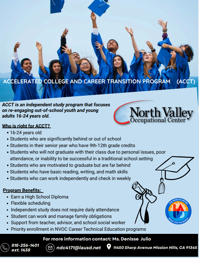 Flier for AC2T program