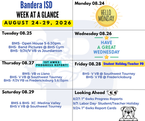 Week at a glance