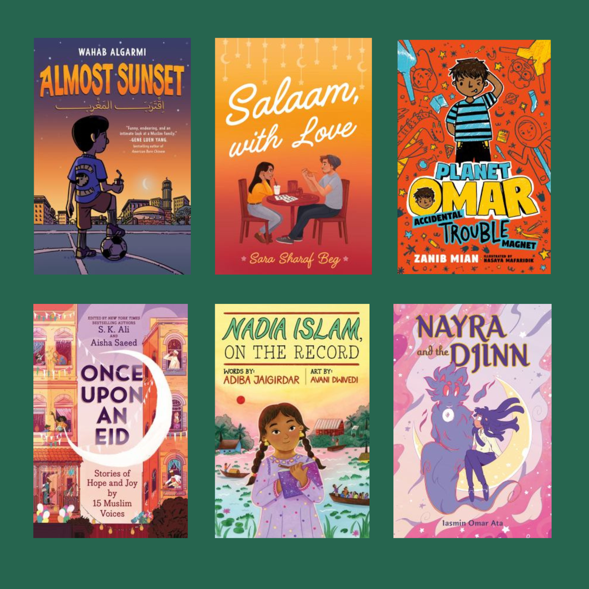 Ramadan and Eid Middle Grade Books
