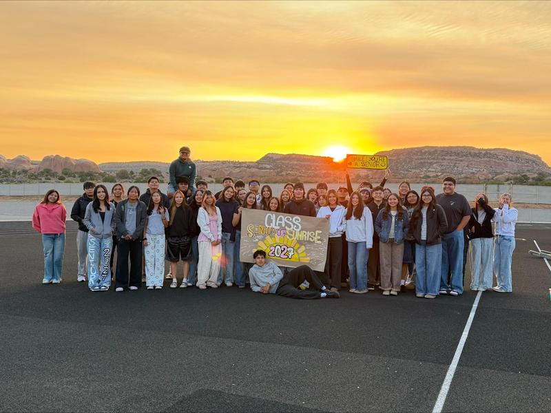 Highschool sunrise