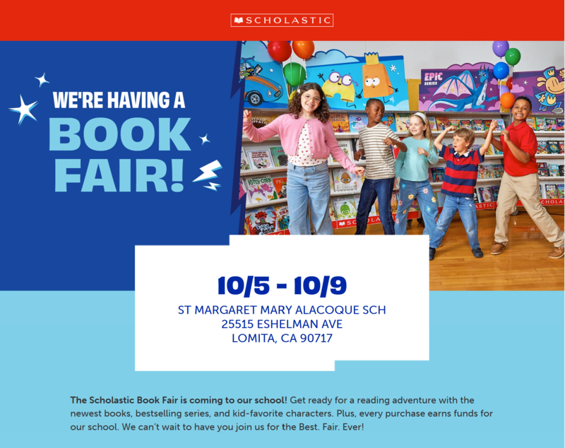 scholastic book fair image