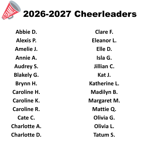 CONGRATULATIONS TO OUR 2026-2027 CHEERLEADERS! Featured Photo