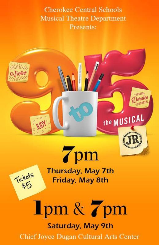 9 to 5 Musical flyer