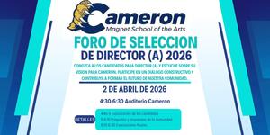 Principal Candidate Forum