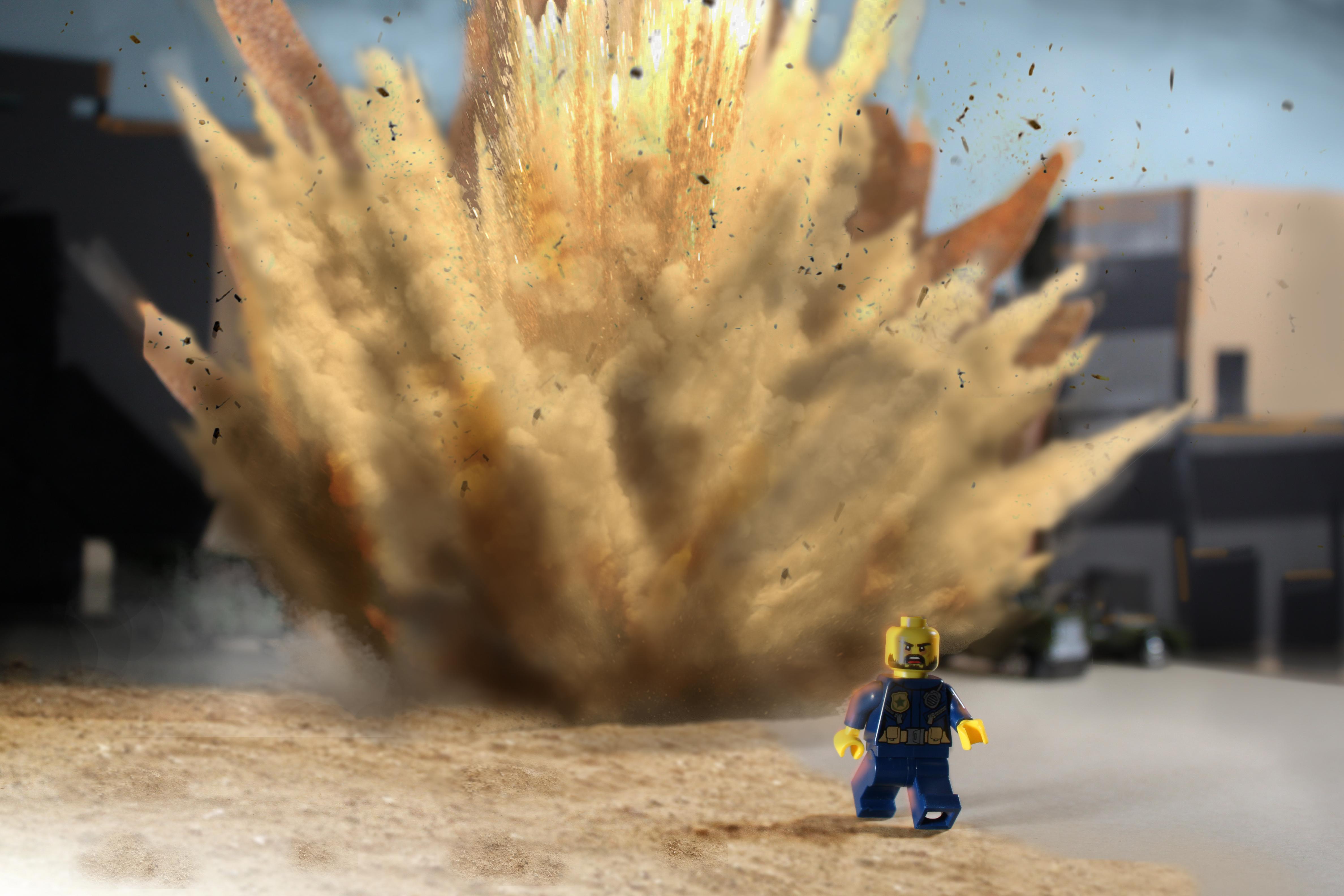 Lego Nuke Explosion
