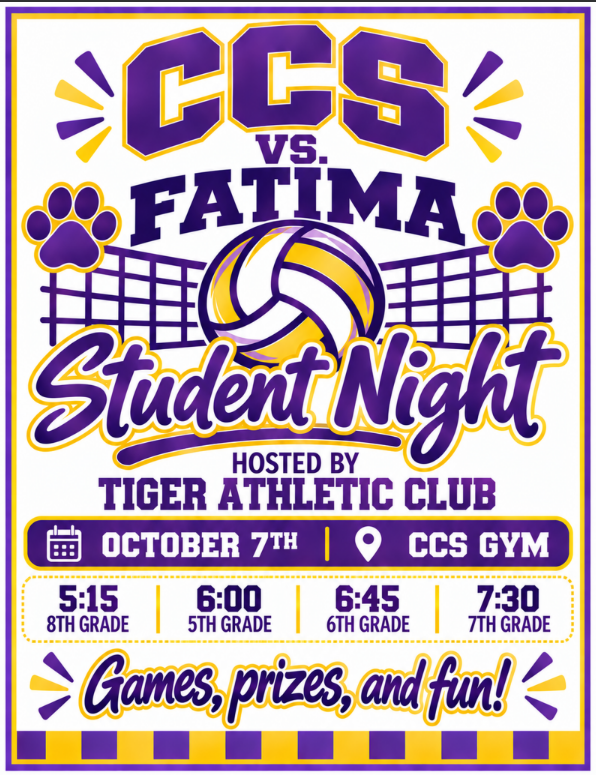 Tiger Athletic Club hosts STUDENT NIGHT - Oct. 7th Featured Photo
