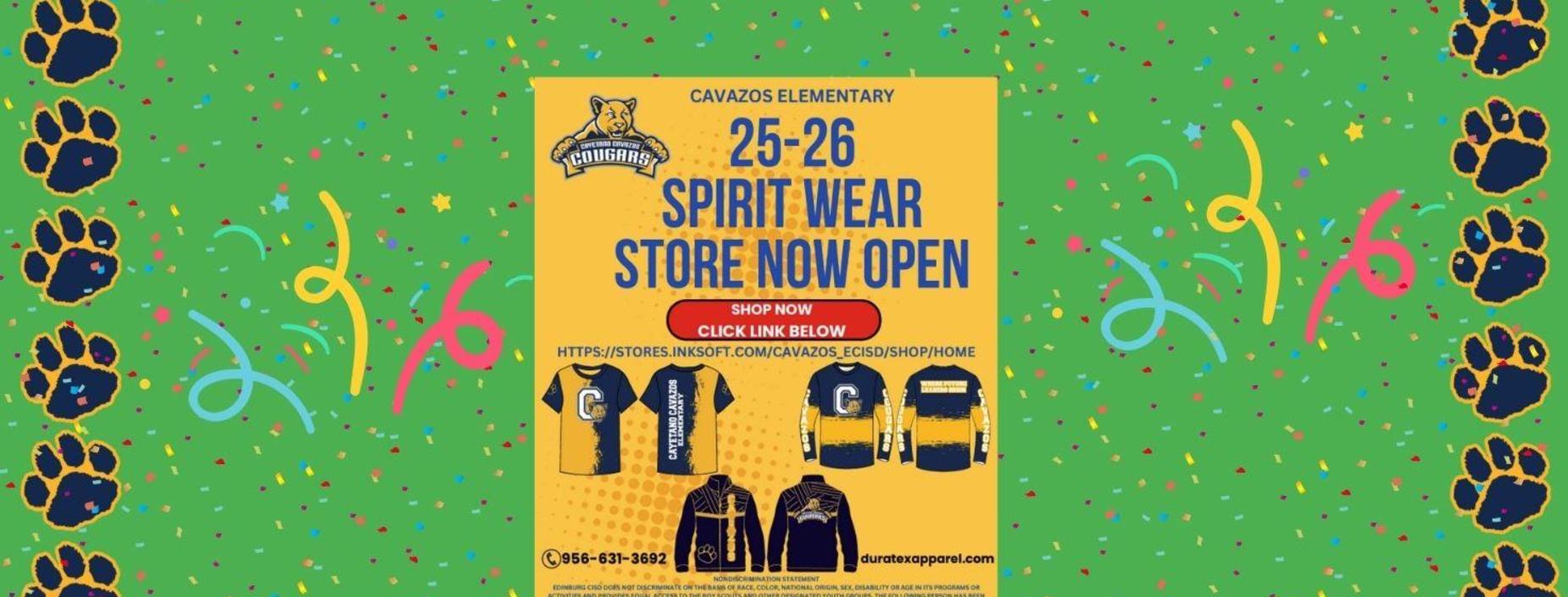 Spirit Shirts 2025-2026