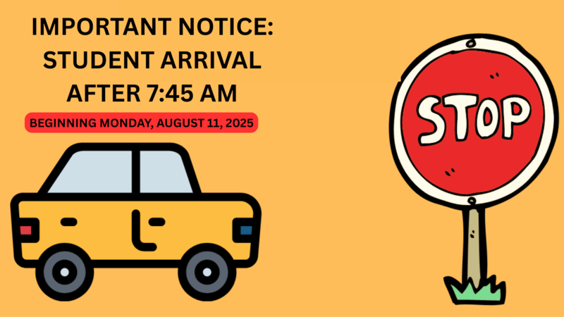 Procedure for Student Arrival After 7:45 AM