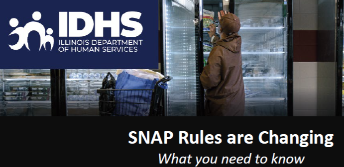 IDHS: SNAP Rules are Changing Information Featured Photo