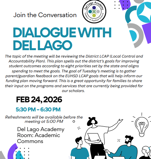 LCAP -Dialogue with Del Lago/conversación con Del Lago Featured Photo