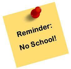 NO SCHOOL FRIDAY, APRIL 10TH (GOOD FRIDAY HOLIDAY) Featured Photo