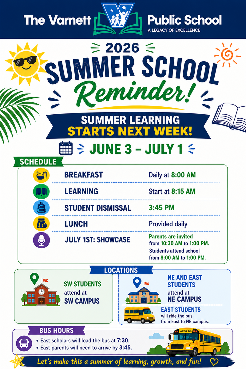 Summer Learning June 3 - July 1, 2026!