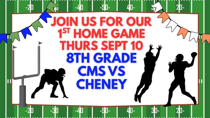 8th Grade Football 1st home game 9/10 Featured Photo