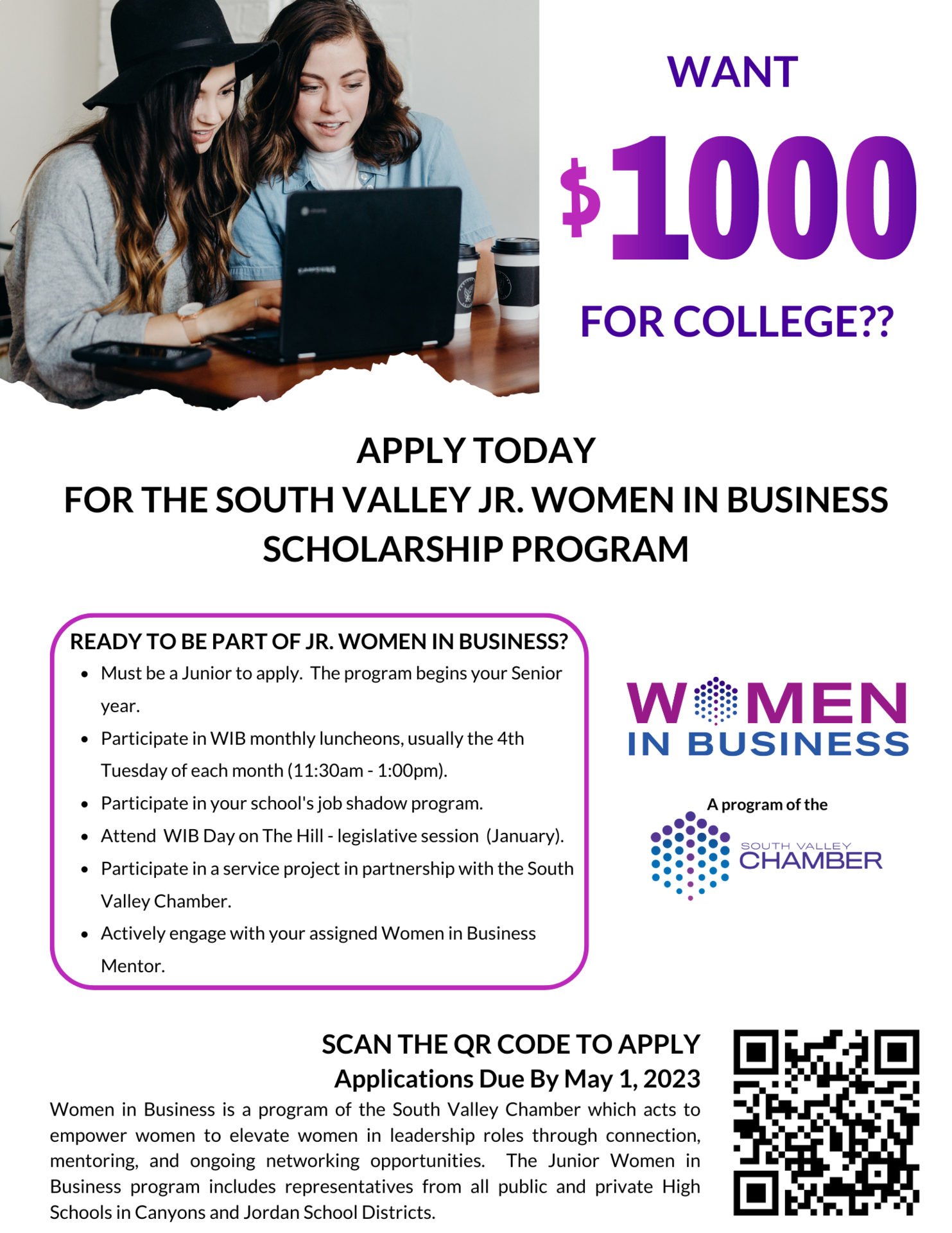 Women in Business Scholarship Program