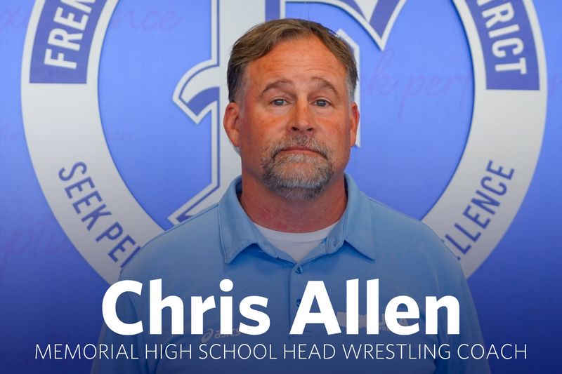 Chris Allen at School board meeting