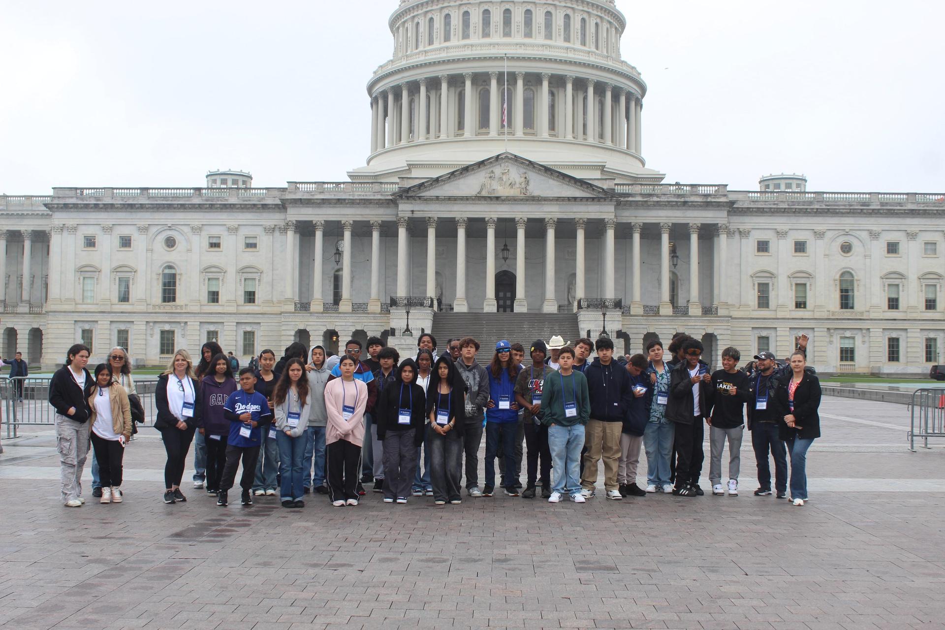 Field trip at the Historical Washington D.C. Capital 