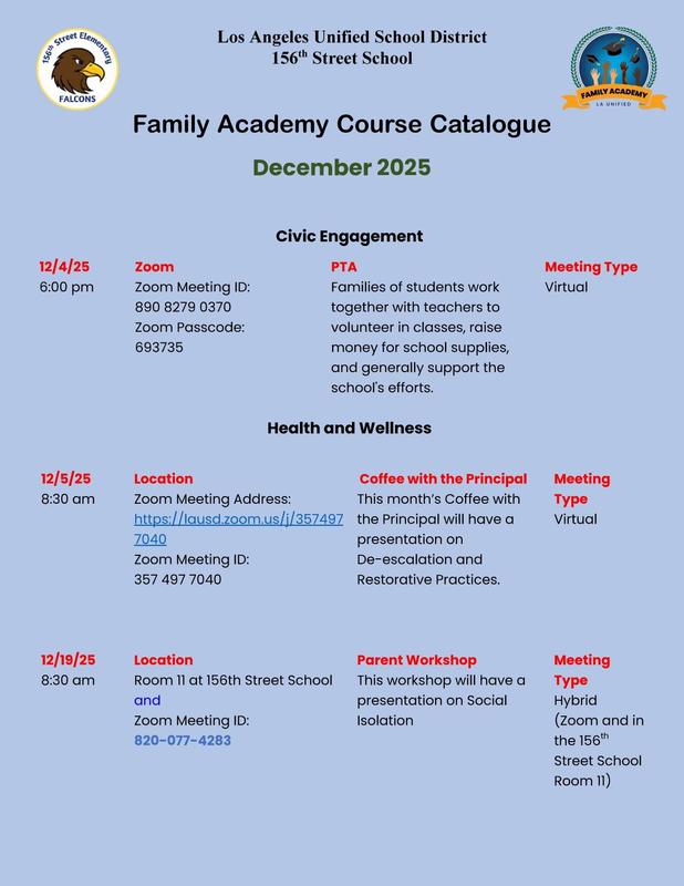 December Course Catalogue