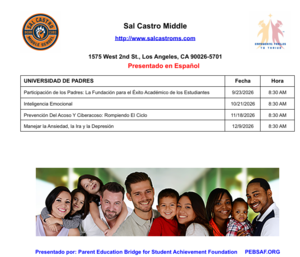 Parent Workshop