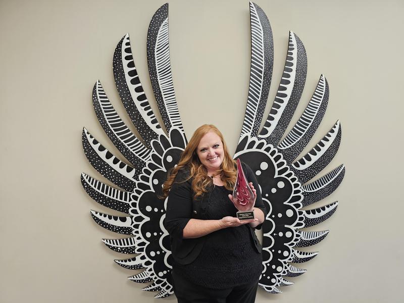 Mrs. Harris is Teacher of the Year