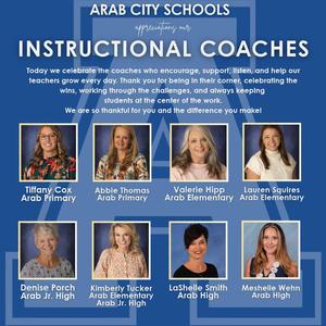 Pictures of all of the instructional coaches