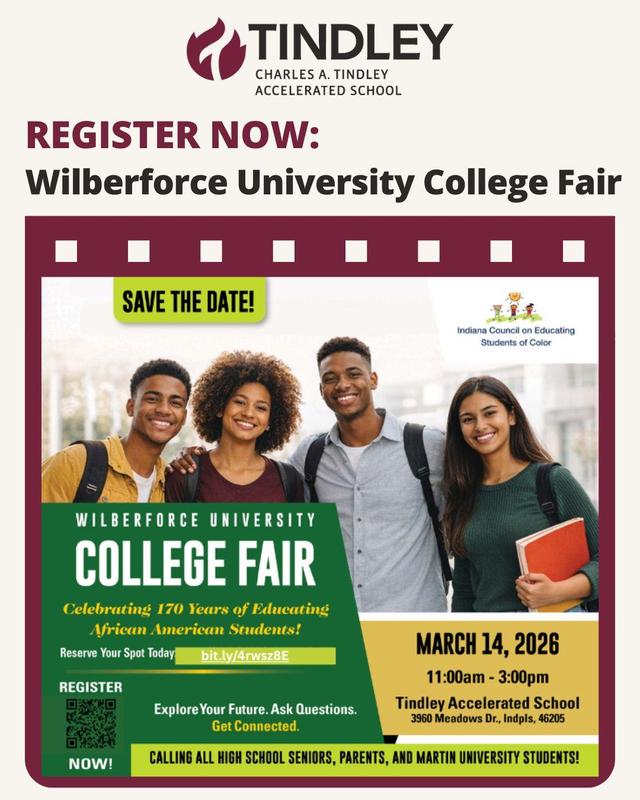 🎓 You’re Invited to the Wilberforce University College Fair!