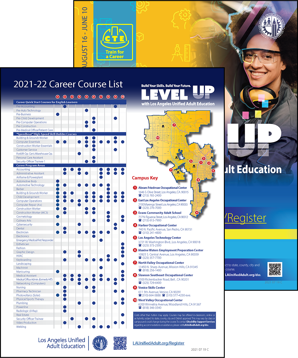 Career Technical Education Flyer - Program Area - Cover 03