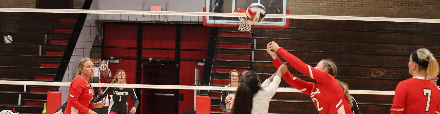 Lady Cards first volleyball game for 2020!