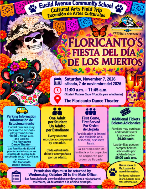 Join Floricanto's Dia De Los Muertos Cultural Event