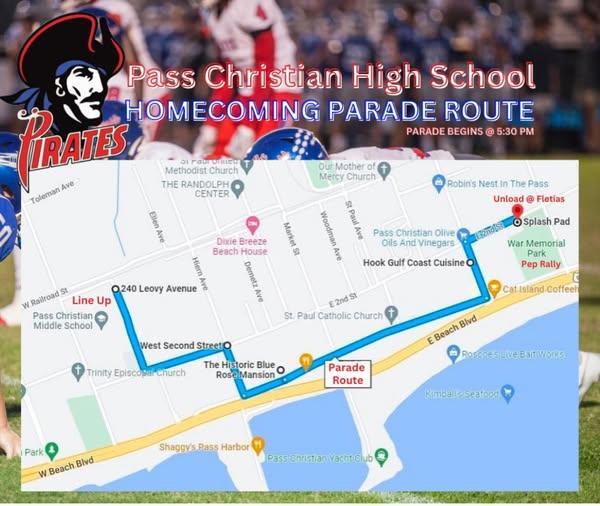We’re keeping an eye on the weather for our Homecoming Parade—because it NEVER rains on a Pass (High) Parade!