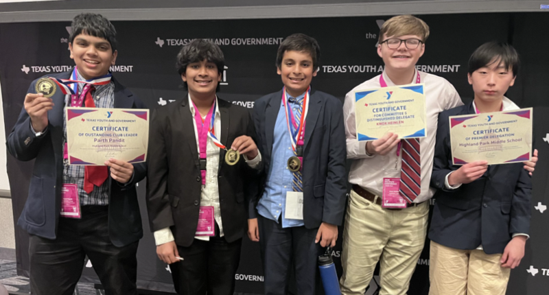 Raiders Recognized at Texas Junior Youth & Government State Conference Featured Photo