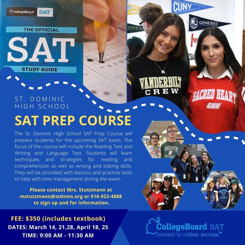 St. Dominic High School SAT Prep Course Featured Photo