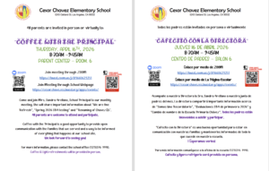 coffee with the principal