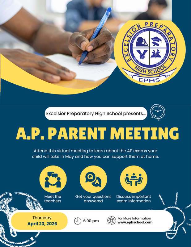 EPHS AP Parent Meeting, April 23 2026