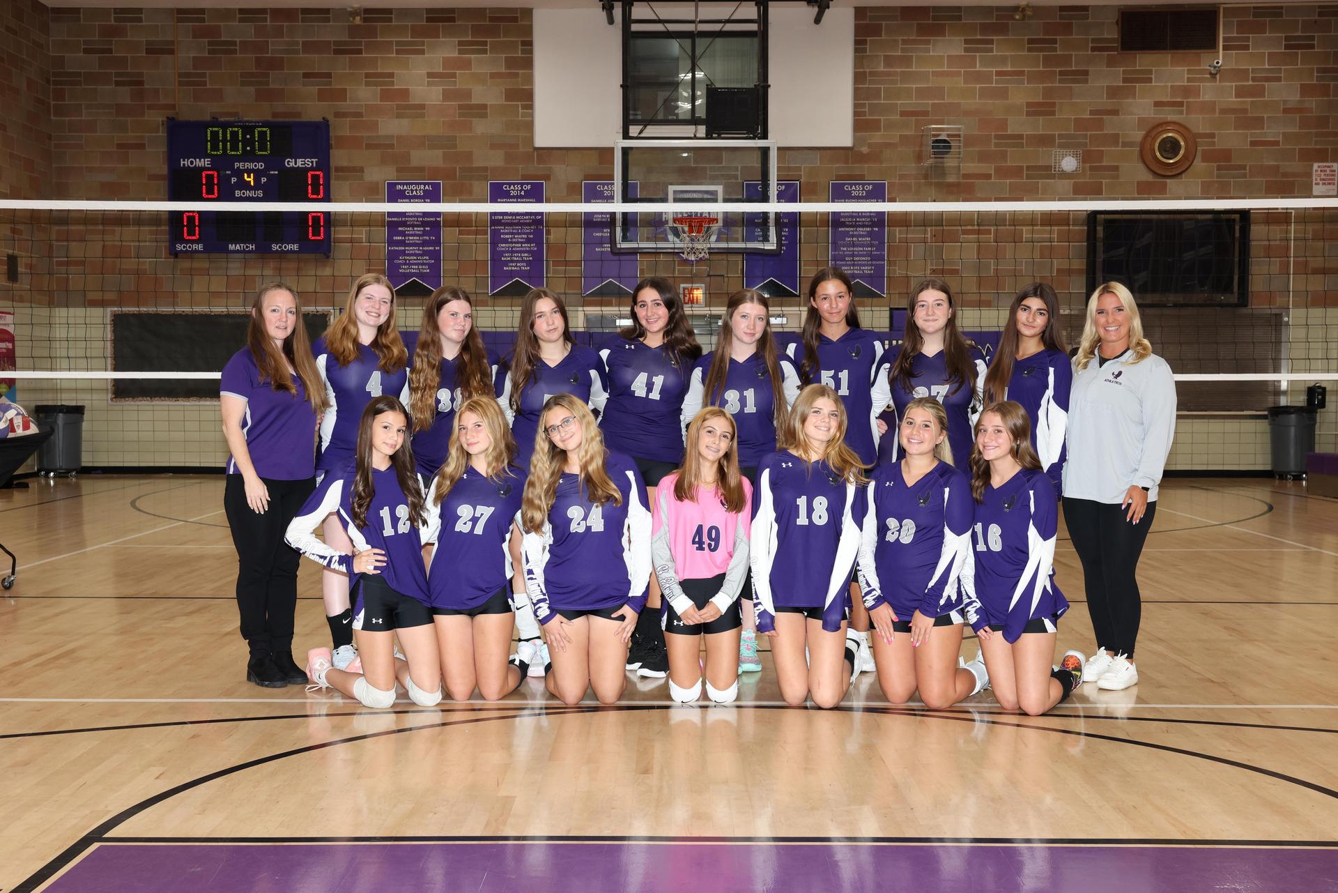 Girls JV Volleyball 2025-2026