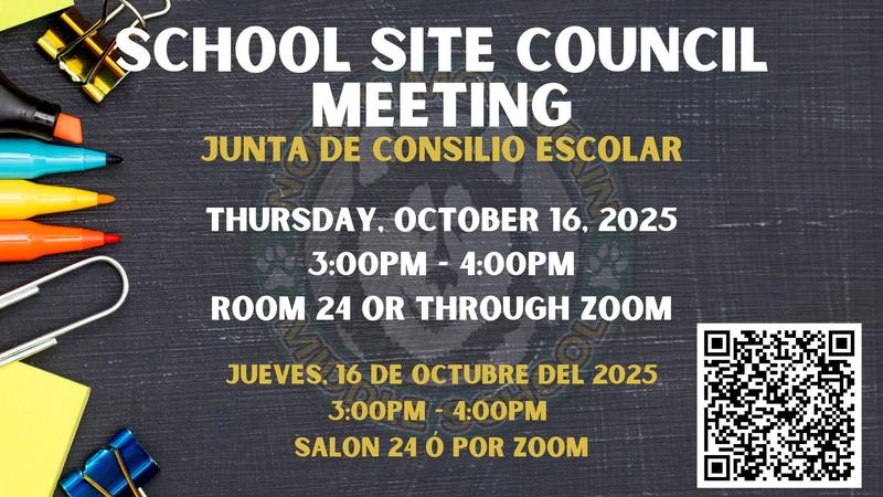 SSC Meeting Flyer