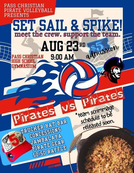 The Lady Pirates are SERVING it up!  Come buy a lunch plate and support our girls!