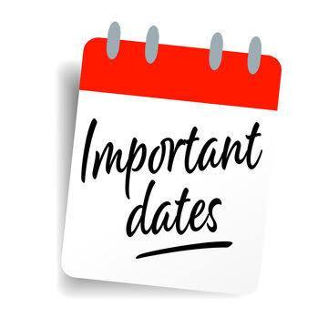 important dates