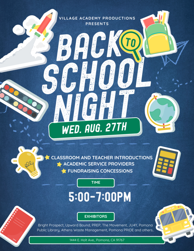VAHS Back to School 25-26