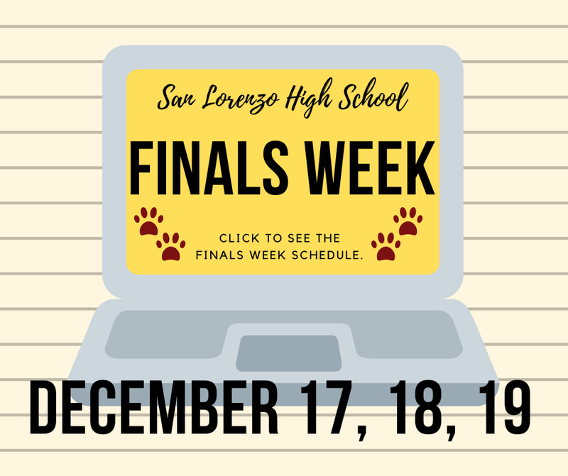 Semester One Finals Schedule Featured Photo