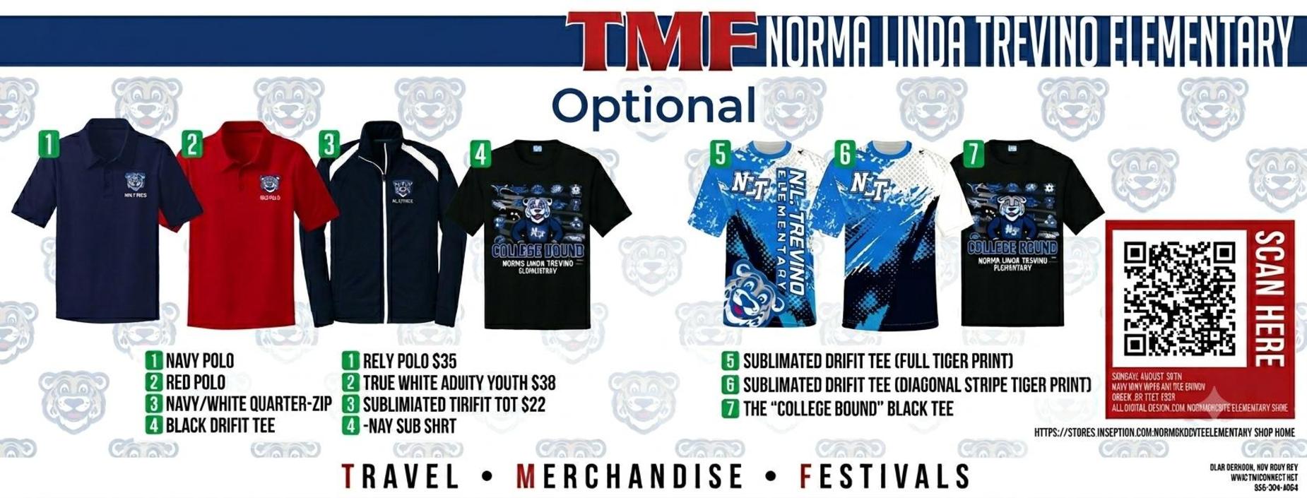 Purchase of unifroms with TMF is Optional
