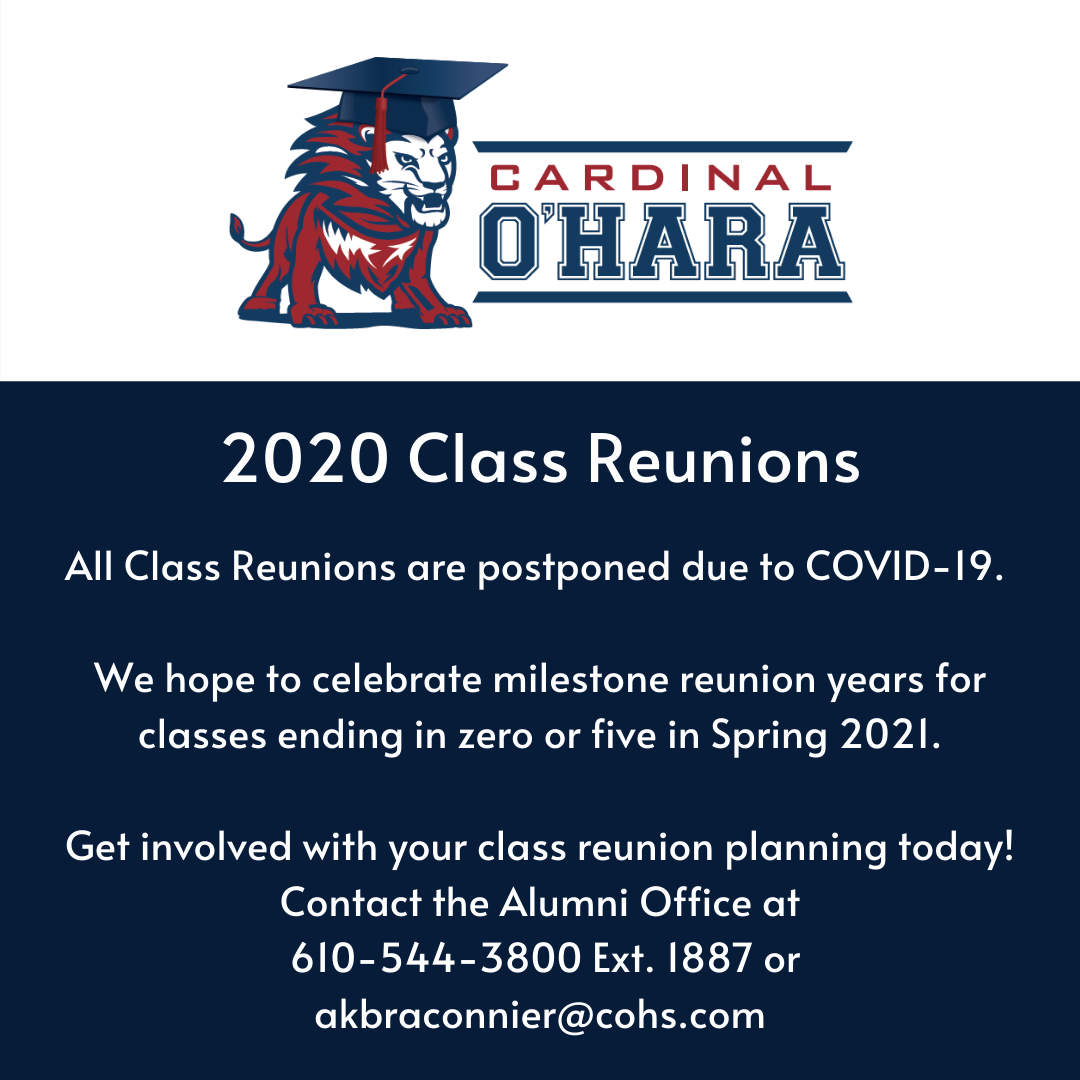 Reunions postponed
