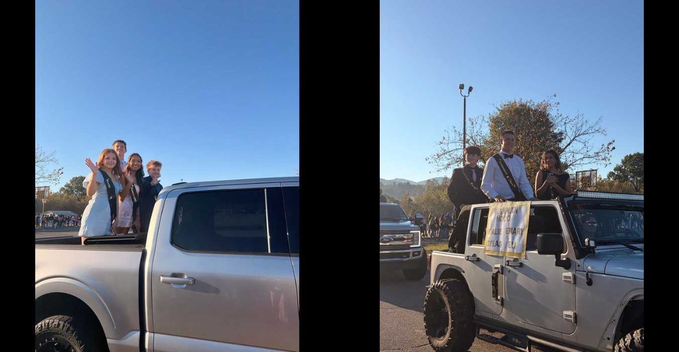 6 People sitting in nice cars in a parking lot