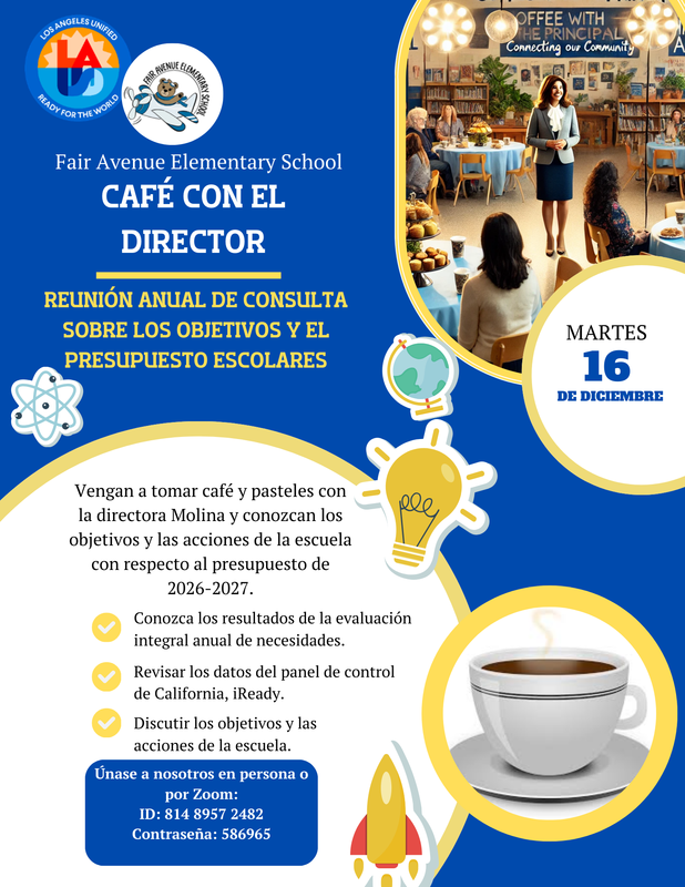 Reunión Anual de Consulta Sobre los Objetivos y el Presupuesto Escolares