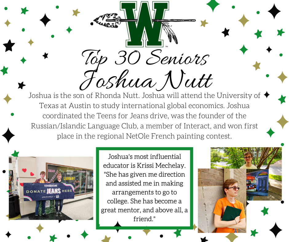 graphic of joshua nutt