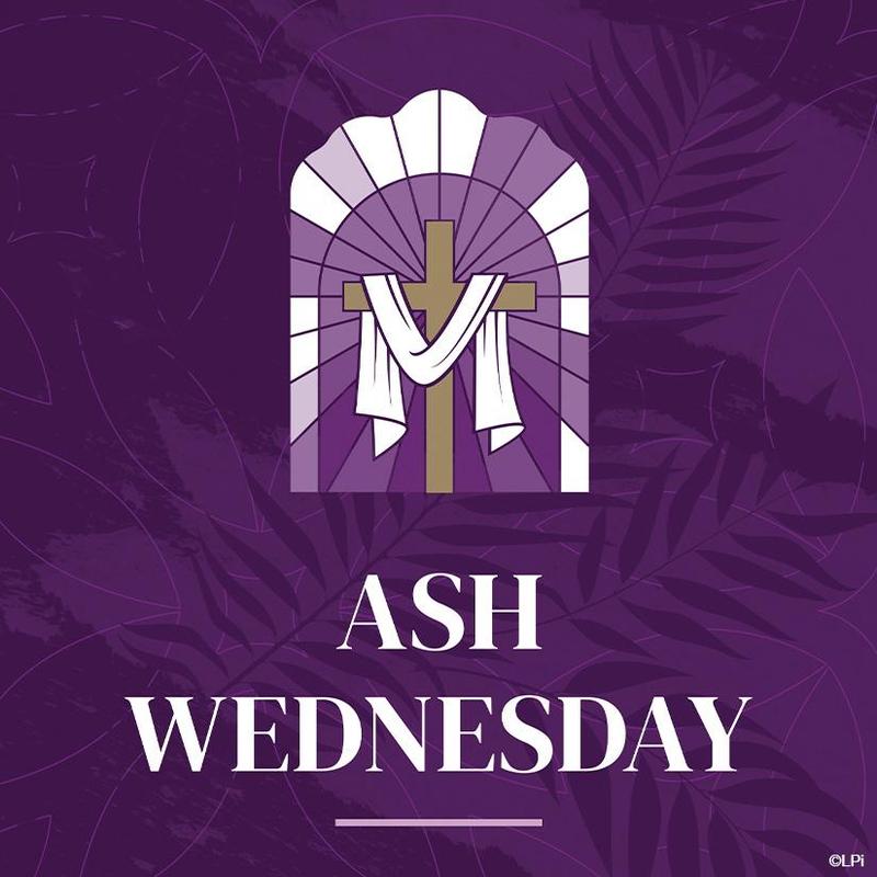 Ash Wednesday graphic