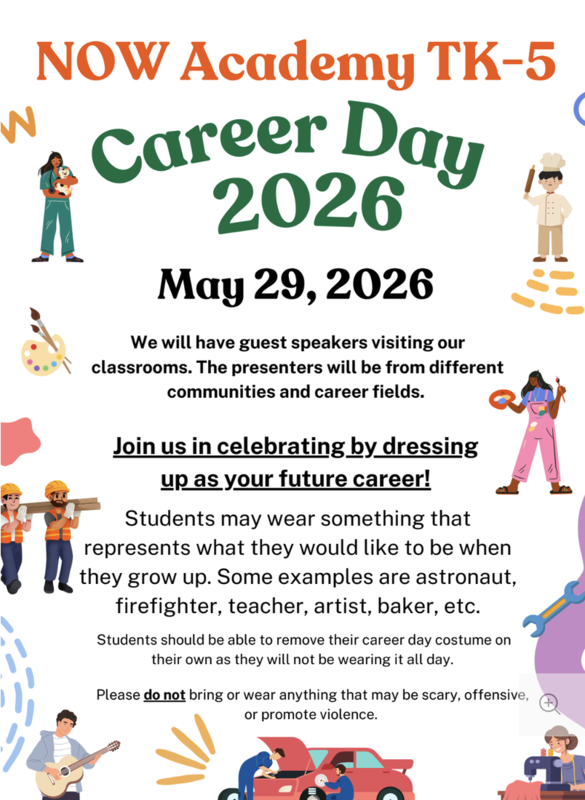 TK-5 Career Day Flyer