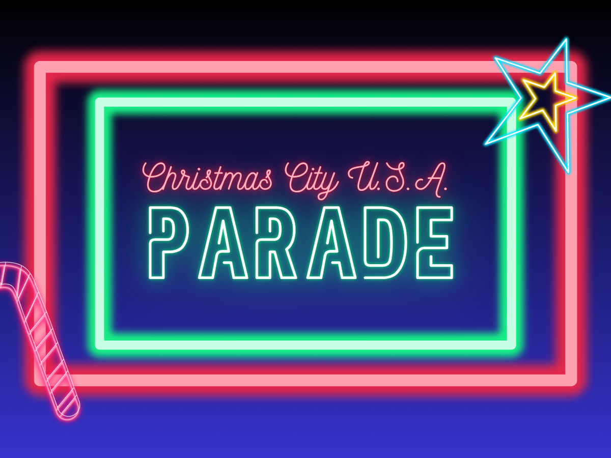 promo graphic - Christmas parade