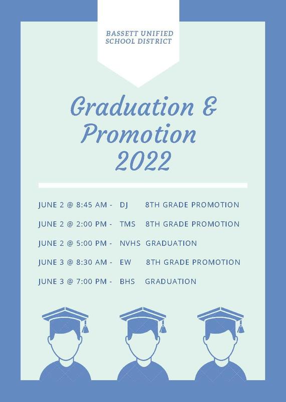grad & Promo sched